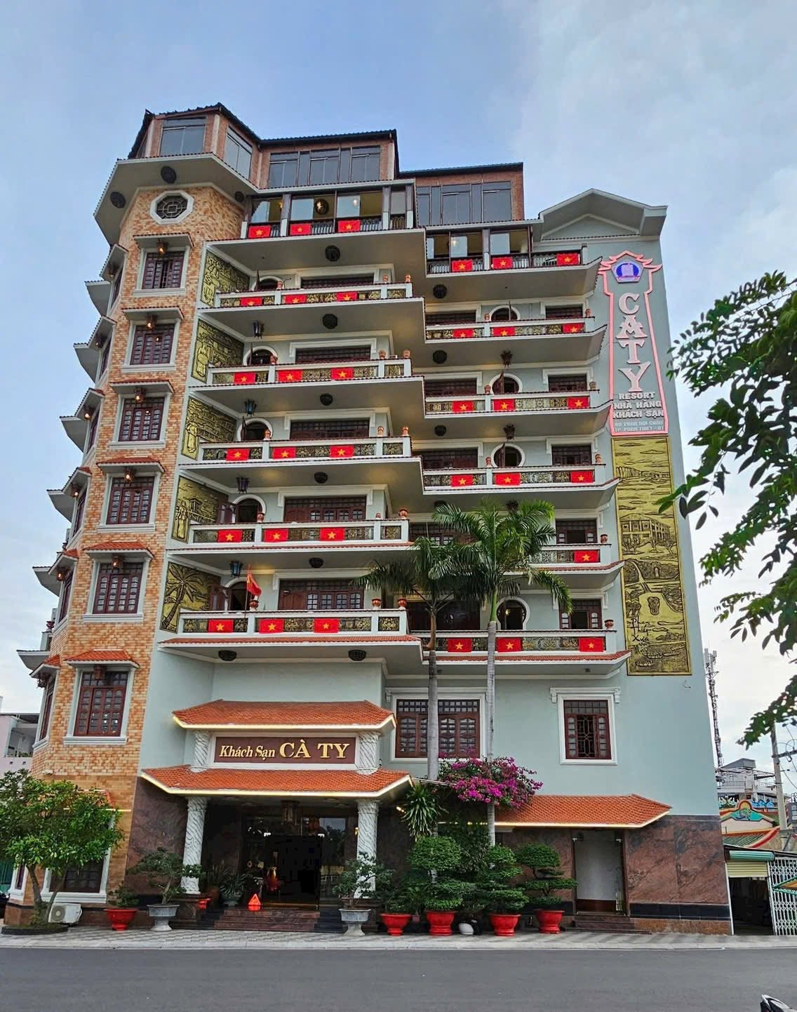 Không gian Cà Ty Hotel tại Phan Thiết
